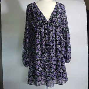 DIVIDED SHEER DRESS